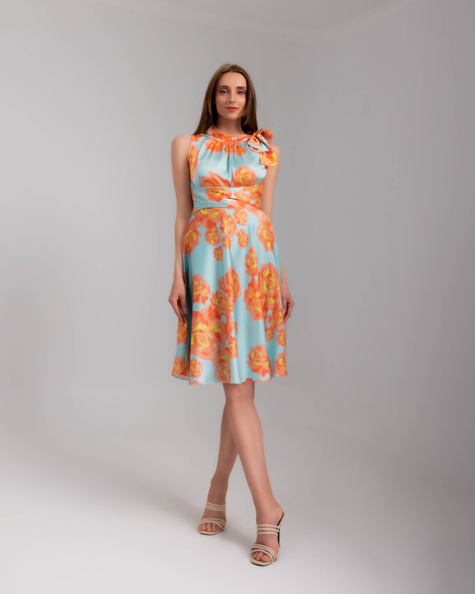 rochie cu imprimeu floral 