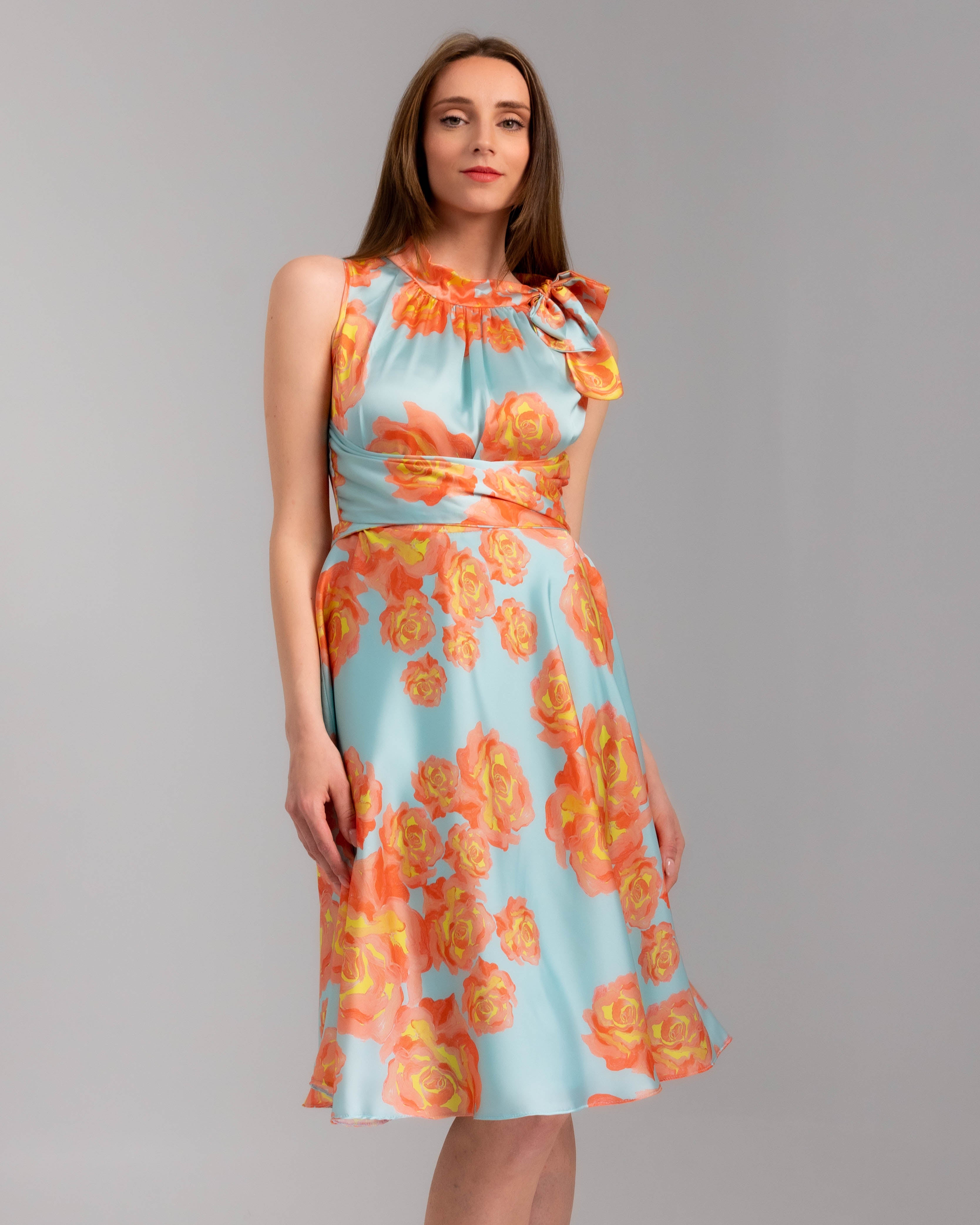 rochie cu imprimeu floral 