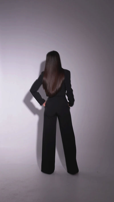 Pantaloni eleganti dama negri